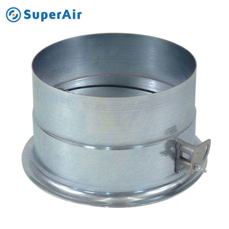 China Factory Price Ductwork Bellmouth Spigots with Balance Damper
