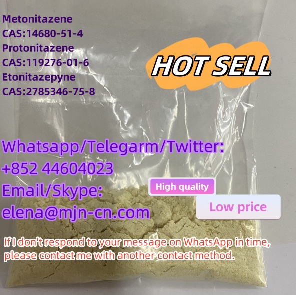 Metonitazene CAS:14680-51-4 Protonitazene CAS:119276-01-6 Etonitazepyne CAS:2785346-75-8