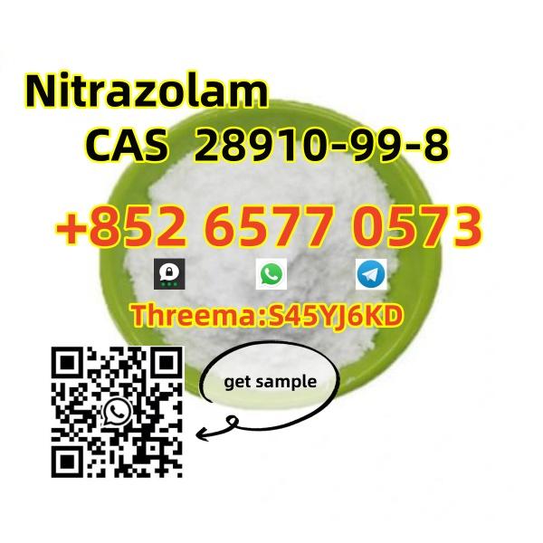 100% Safe Shipping Nitrazolam cas 28910-99-8 cas4551-92-2 whatsapp+85265770573