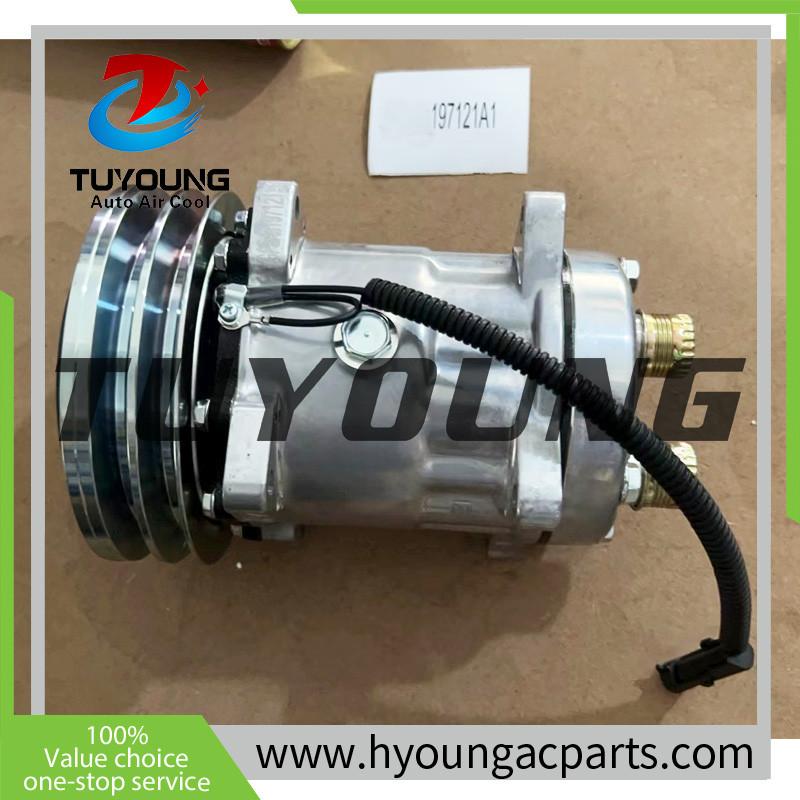 TUYOUNG SD7h15 709 4609 U4609 4478 auto ac compressors Case New Holland 86993462 197121A1 1999755C3 1999755C2 TUYOUNG SD7h15 709 4609 U4609 4478 Auto Ac Compressors Case New Holland 86993462 197121A1