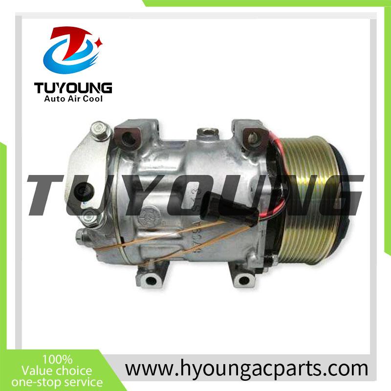 Auto AC Compressor For Sanden SD7H15 IH Traktor Auto Car AC Compressor 5802476082 6132 92020352 84592366 87300121