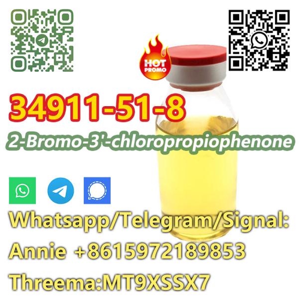 CAS 34911-51-8 2-Bromo-3-chloropropiophen good quality  safety shipping