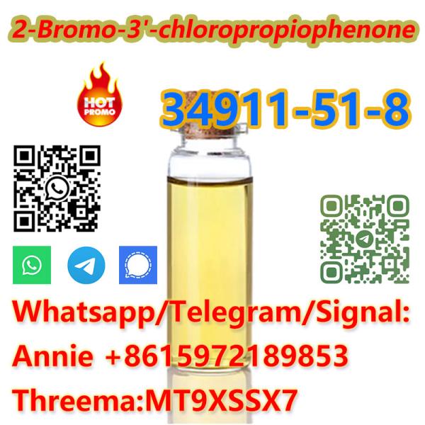 CAS 34911-51-8 2-Bromo-3-chloropropiophen good quality  safety shipping