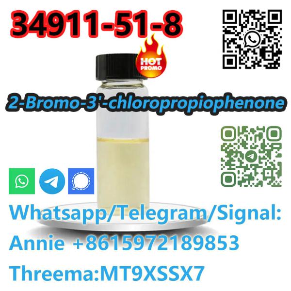 CAS 34911-51-8 2-Bromo-3-chloropropiophen good quality  safety shipping