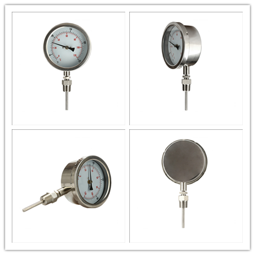 <font color='red'>Bimetal</font> <font color='red'>thermometer</font>, <font color='red'>bimetal</font> temperature pressure gauge made in China