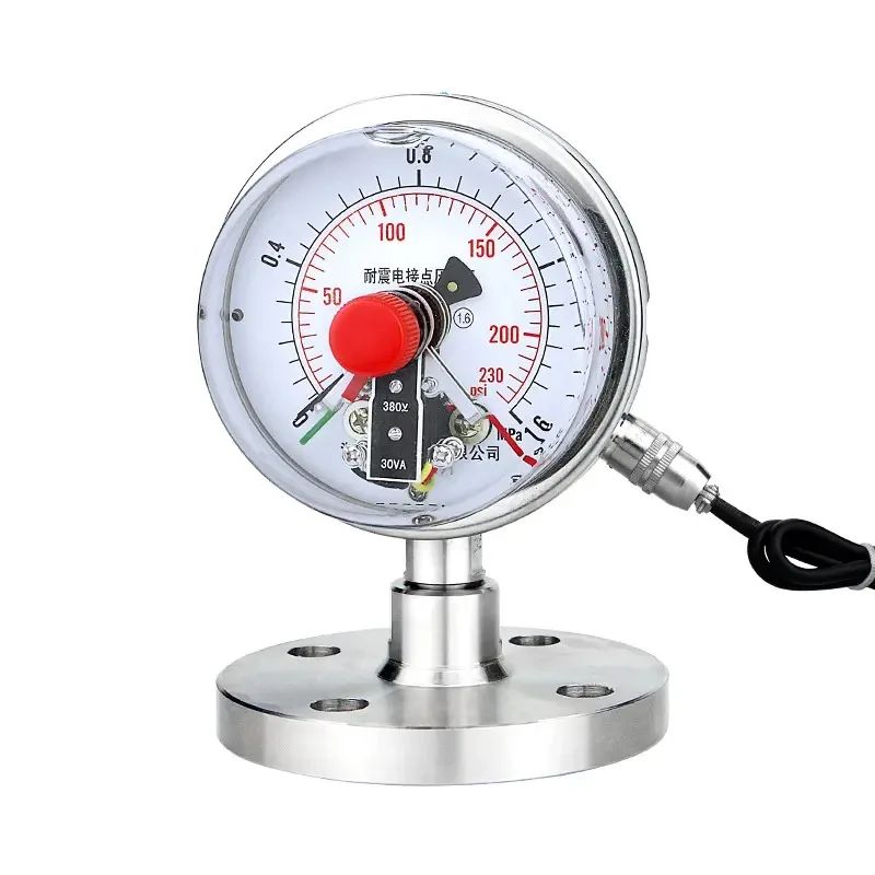 Electric contact diaphragm pressure gauge Customized support OEM factory in China