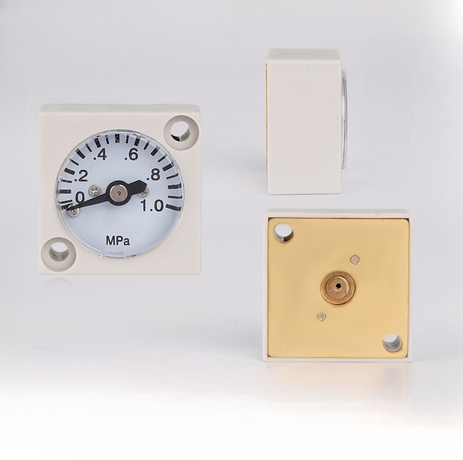 Pressure gauge for pneumatic pressure regulating valve,Y30 square pressure gauge