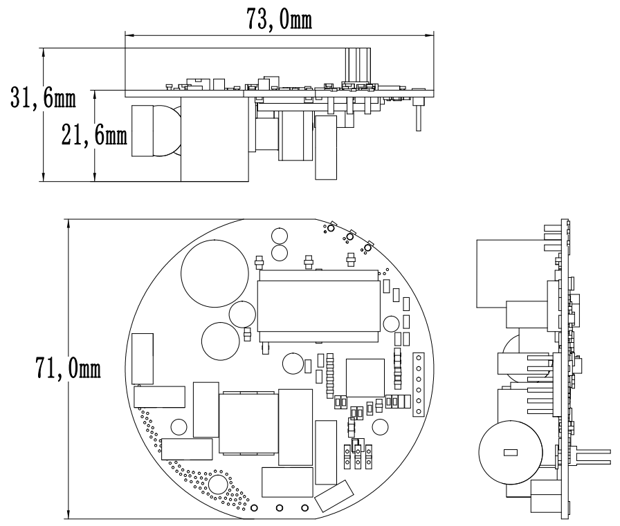 Ec220-45w circulating pump drive controller