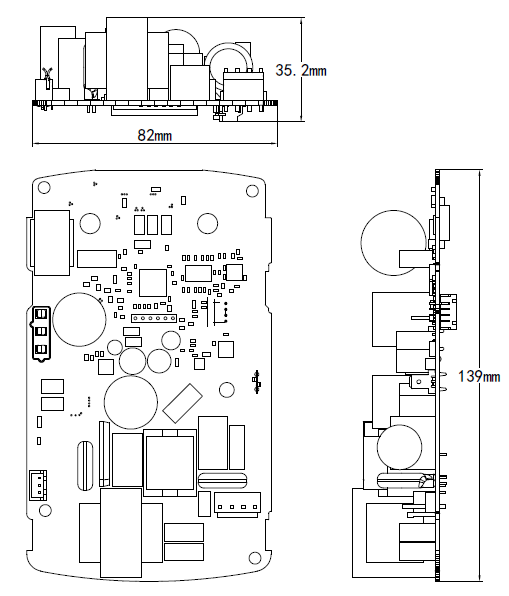 Ec220-200w pump drive board