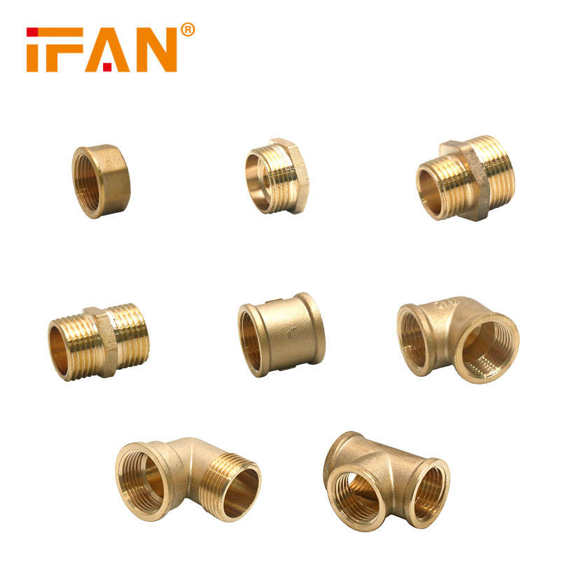 IFAN DIN 16892 Factory Wholesale Brass Fitting Customized Size Style Brass Pipe Fitting