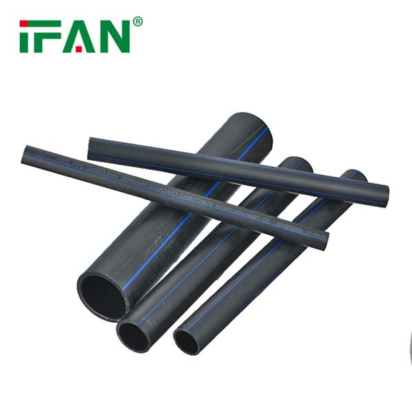 IFAN ISO 4427 High Quality PE100 Polyethylene Water Supply Pipe 20-630mm Irrigation HDPE Pipe