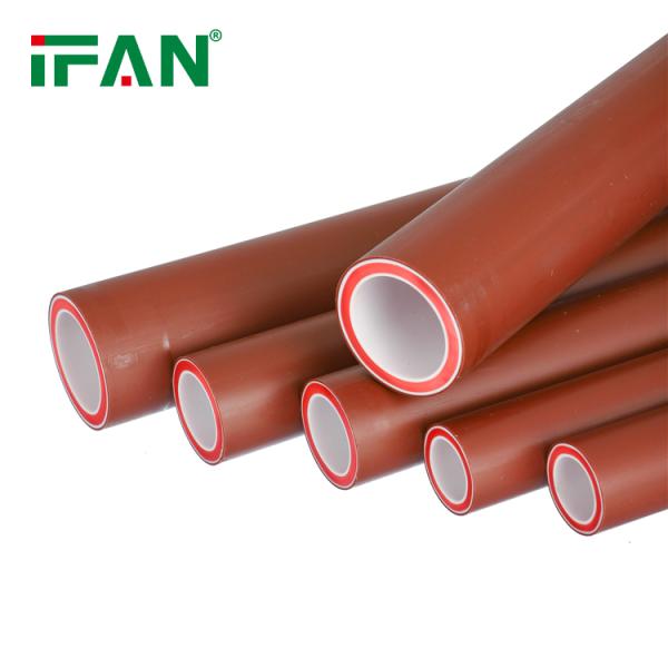 IFAN ISO 15494 Wholesale Customized Brown PPH Pipe 1/2 -2 Plastic Tube Polypropylene Homopolymer pipes