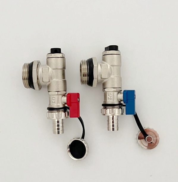 Radiant Heat <font color='red'>Manifold</font> <font color='red'>fill</font>/<font color='red'>drain</font> valve pair