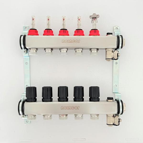 Underfloor Heating Water Manifolds , Radiant Floor Heat Manifold Package