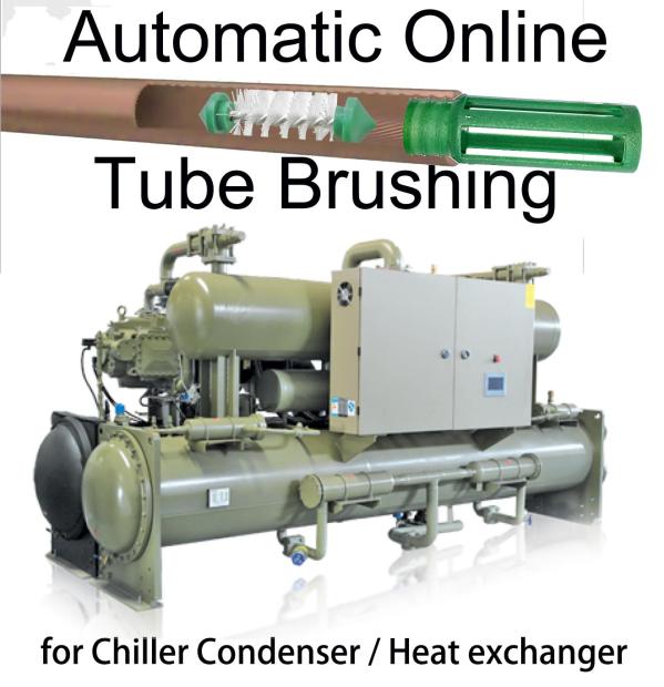 Chiller Condenser automatic cleaning