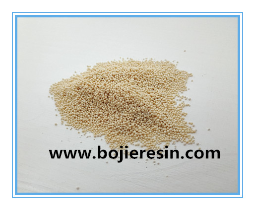 Special chelating resin for tungsten extraction