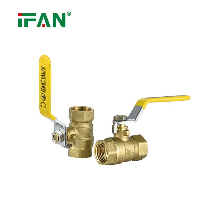 IFAN Hot Sale ASTM D2513 Flat Lever Handle Water Ball Valve Male Female Brass Ball Valve