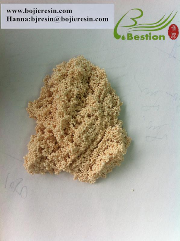 Kingshan Bestion Vanadium pentoxide Extraction ion exchange Resin