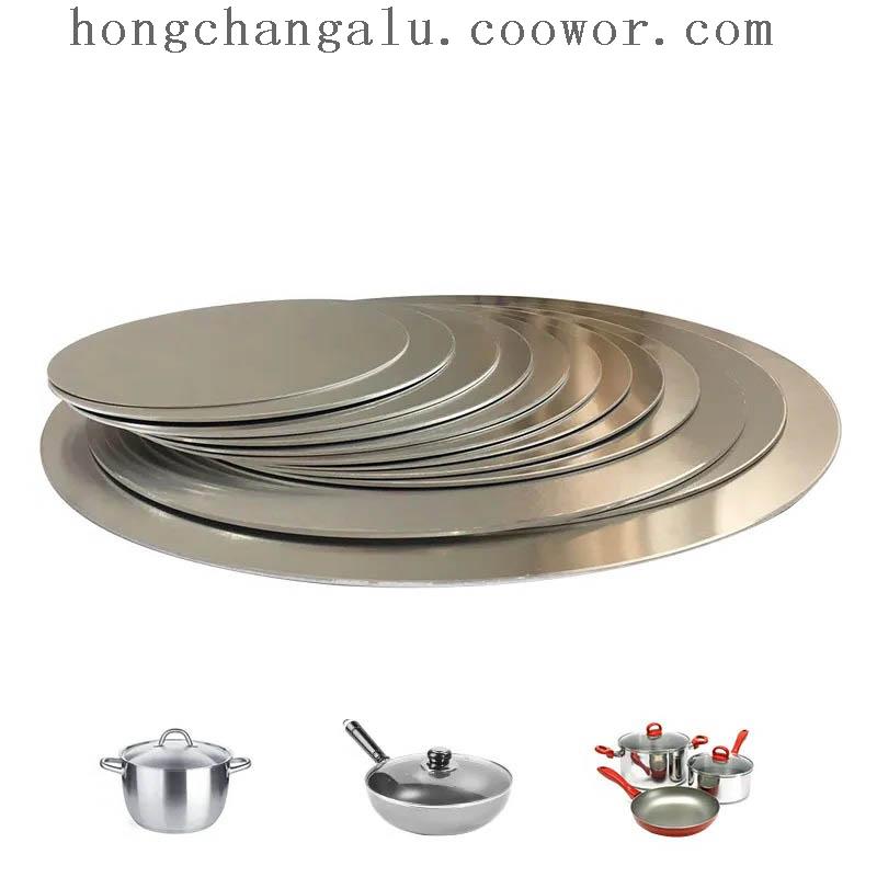 Thickness 2mm-6mm 1050 1060 H12 H14 Aluminum Circles/Discs for Cookware Production