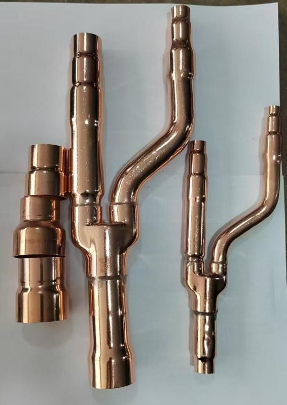 Dakin Media Gree Refrigerant Branch Pipes, Copper Branch Piping Kits, Copper fittings, Copper Components, VRF Refnet Joints & VRF Joints