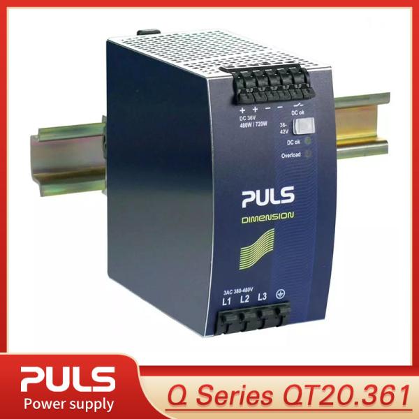 Puls Dimension Qt40.241 DIN Rail Power Supply for 3-Phase System 24V 40A