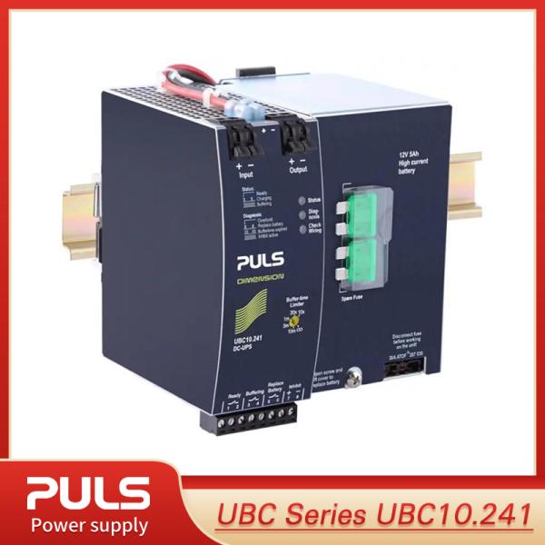 Puls Ubc10.241 DIN Rail Power Supply DC-UPS for Built-in Battery 24V 10A