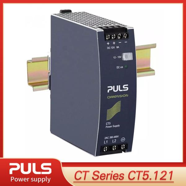 Puls Dimension Hutschiennen-Netzteil CT5.121 DIN Rail Power Supply 3-Phase 12V 8A