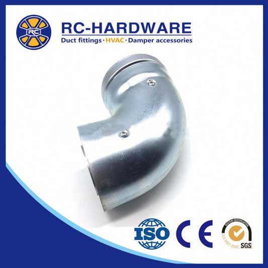 Wholesale Fitting Manufacturer Ductwork Weld Elbow