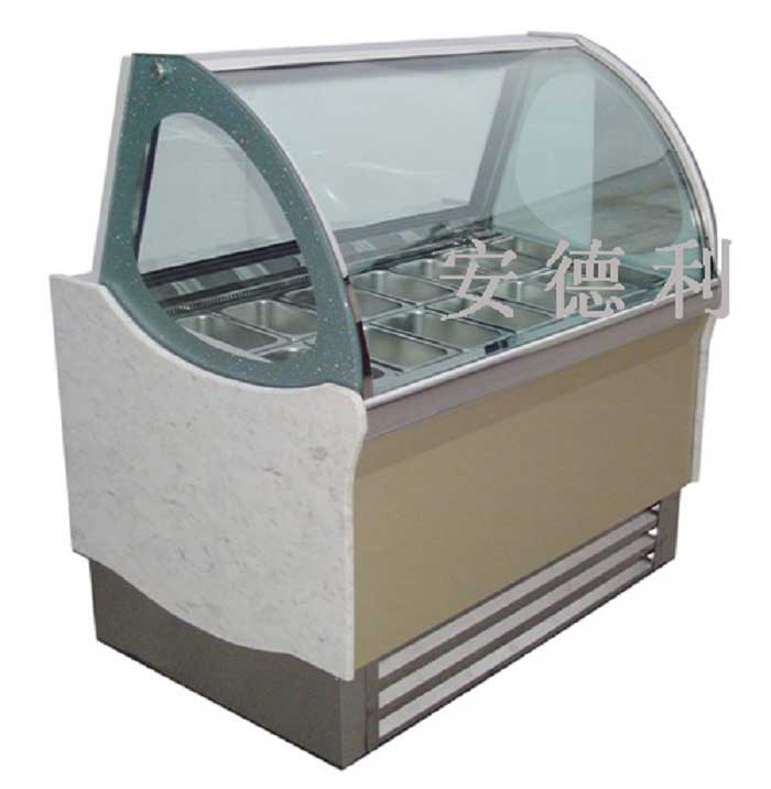 Andeli ice creeam refrgerated showcase  ice cream merchandising freezer PBZ-YT-F1 1200*980*1300mm