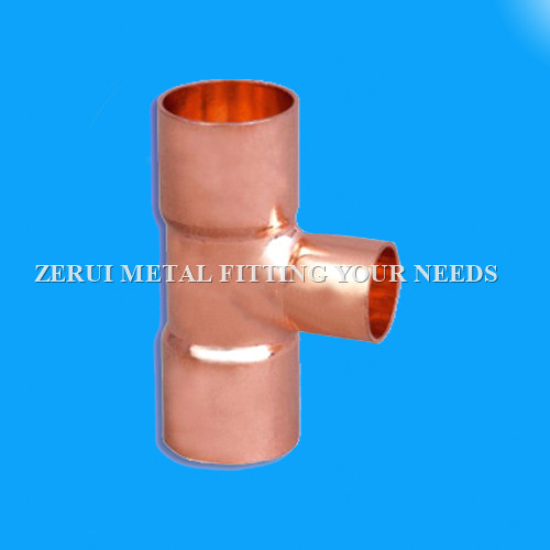 Refrigeration Copper Tee for Industrial Air Conditioner
