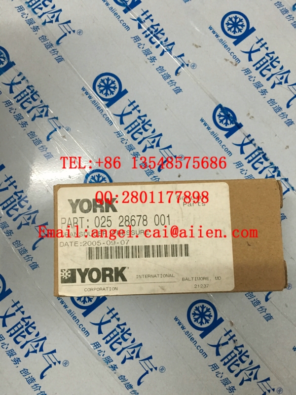 YORK Air Conditioner Parts Air Conditioner Parts 025 28678 001