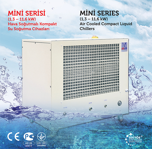 Vatbuz Mini Series Chillers 1,3kW to 11,6kW