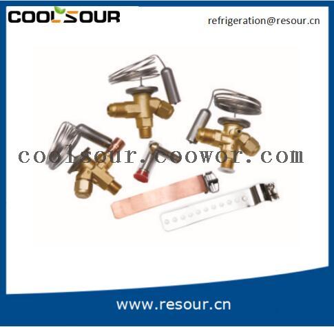 Coolsour Brass Valve /Expansion valve , Refrigeration fitting