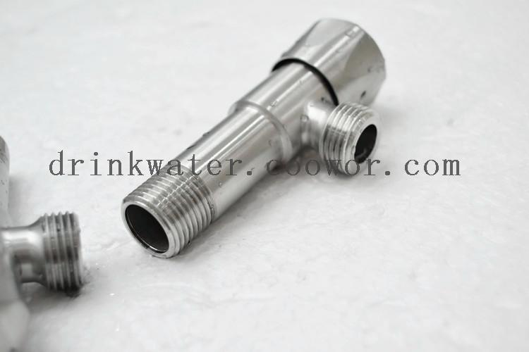 Angle valve V-03 stainless steel  1/2 3/4 water supply and heat system