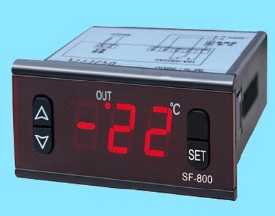 Digital temperature controller for refrigeration