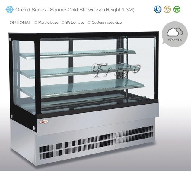 Orchild Series Square Cold Showcase (Height 1.3M)