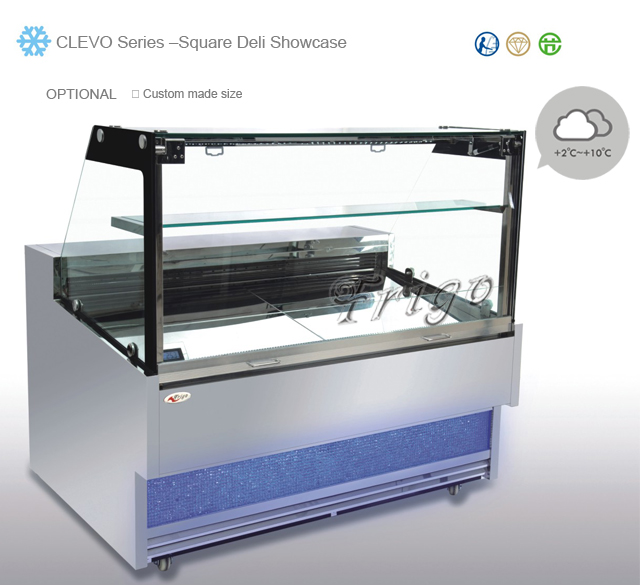 CLEVO Series Square deli showcase