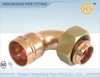 Copper Solder Ring Bent Tap Connector F x FI