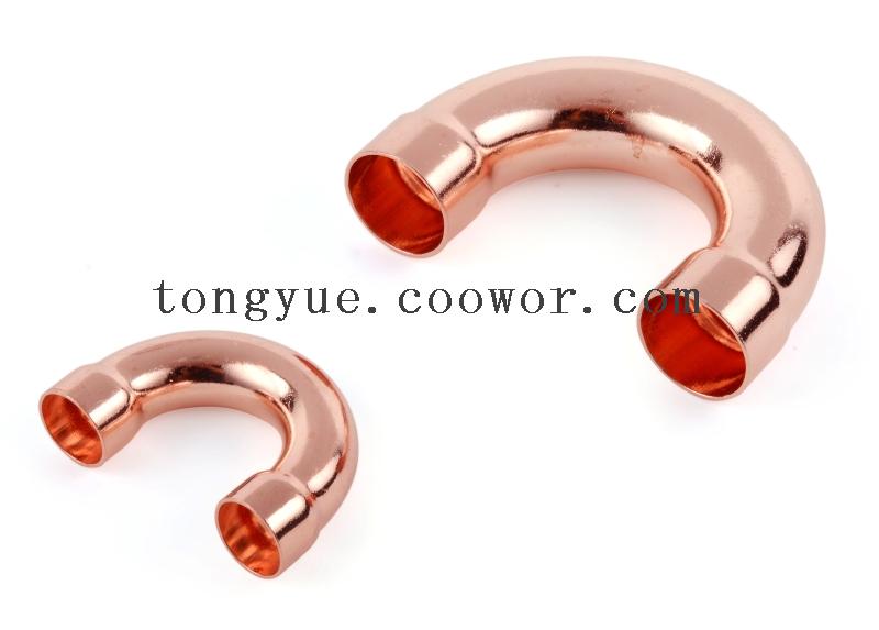 <font color='red'>U</font> <font color='red'>bend</font> <font color='red'>copper</font> pipe fitting with <font color='red'>high</font> <font color='red'>quality</font>