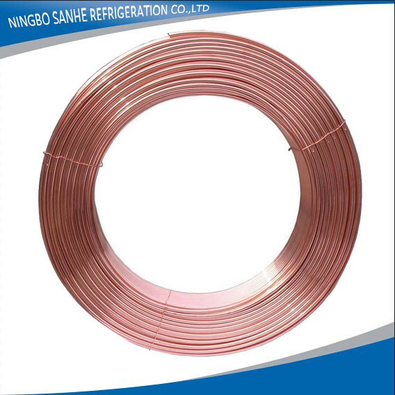 Good Quality Refrigeration Copper Pancake Coil Tube