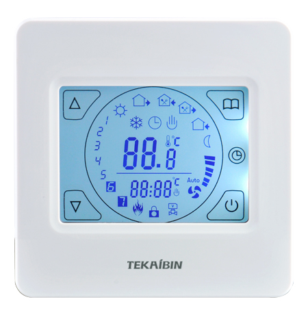 2016 TEKAIBIN 16A touch screen floor heating thermostats E92.716