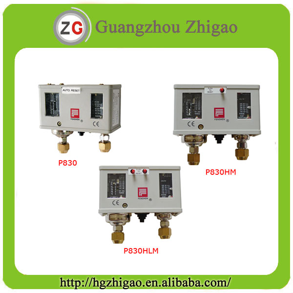 P830 series pressure controls for refrigeration condensing unit