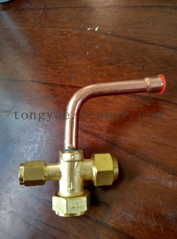 Factory Price Split Valve copper fitting with high quality