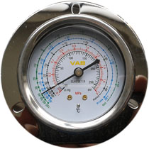 oil filled pressure gauge