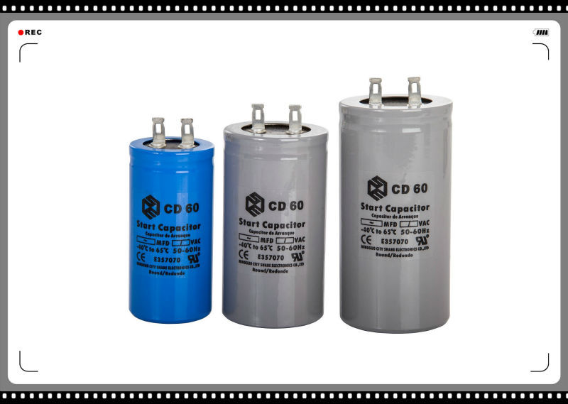 AC Motor Starting capacitor Air Compressor CD60 CapacitorUL Quality ...