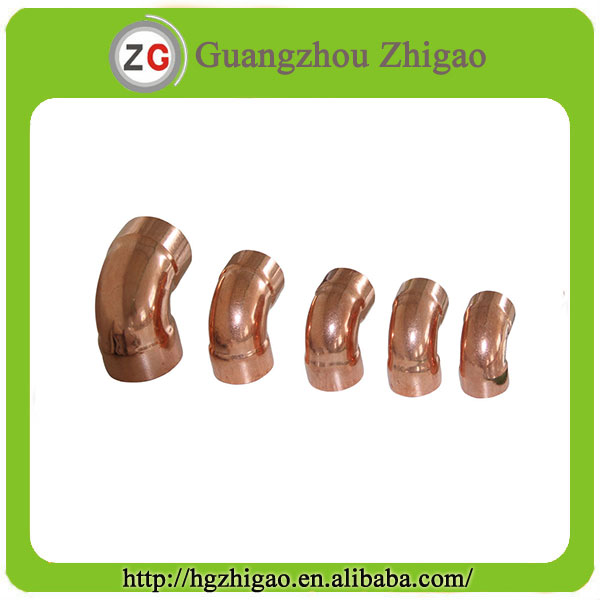 High quality copper fittings 90 degree elbow