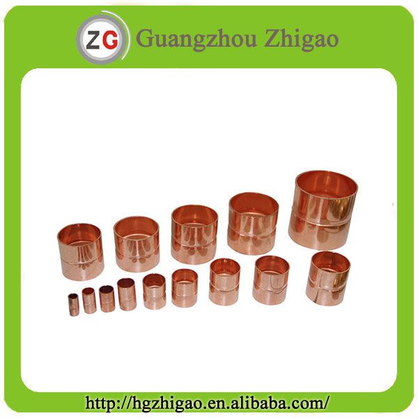 High quality copper fittings  couping equal cxc 1/4