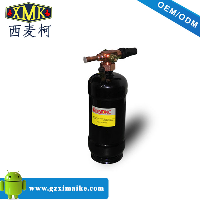 Black color Refrigeration Liquid Receiver 1L14L