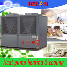 Industrial high efficient inverter air to water heat pump heater with heating cooling to Romania, Australia, United States