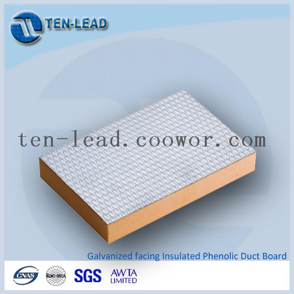 Phenolic Foam HVAC Pre-insulated Duct Board, Phenolic Insulated Boards ...